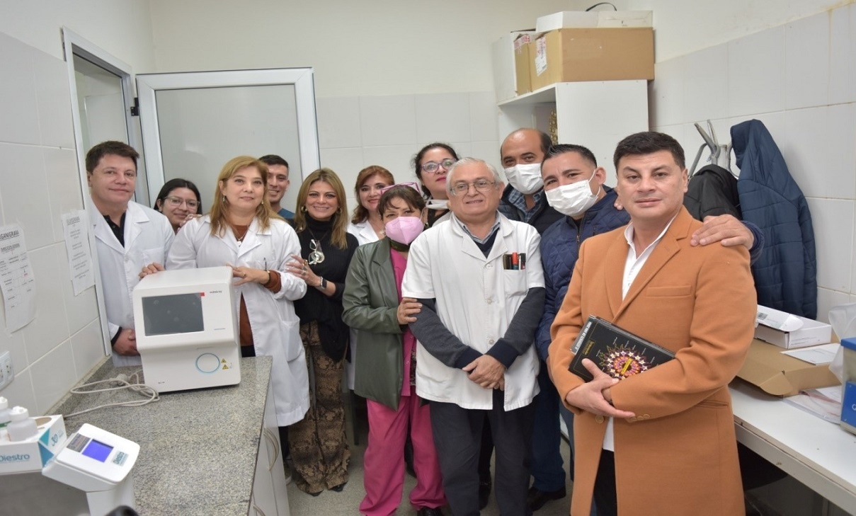 El Laboratorio Del Hospital De Los Ralos Recibi Nuevo Equipamiento