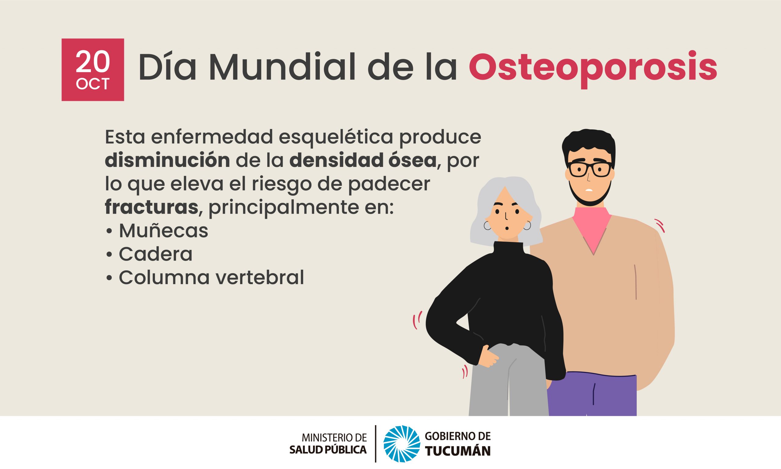 De Octubre D A Mundial De Osteoporosis Ministerio De Salud