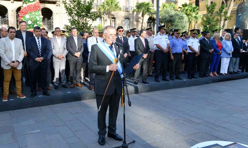 Medina Ruiz asistió a la Toma de Juramento del Personal Penitenciario