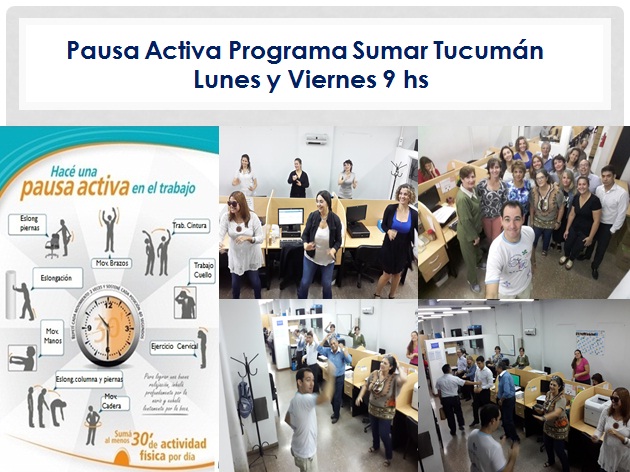 Pausa Activa Sumar 2016