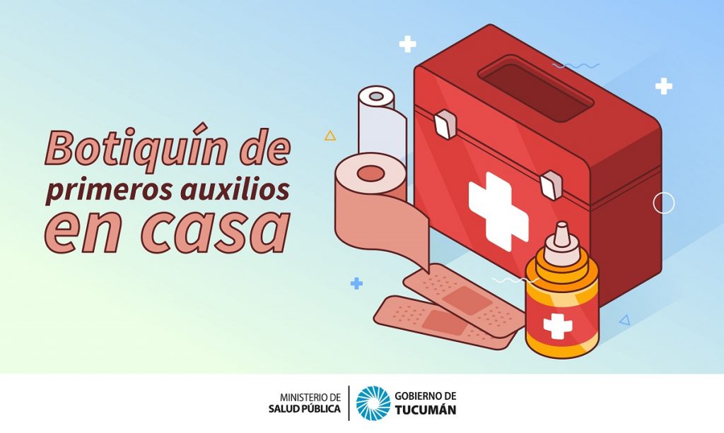 Recomendaciones para armar un botiquín en casa - Ministerio de Salud  Pública de Tucumán