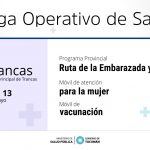 From May 9 to 13, the sanitary trailers will be in Trancas – Ministry of Public Health of Tucumán