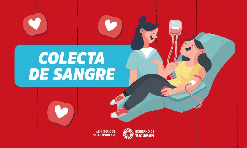 Invitan a los tucumanos a una Colecta de Sangre en el hospital Kirchner