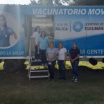 Capitán Cáceres underwent a vaccination campaign.