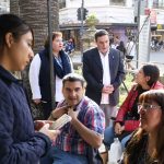 Dr. Luis Medina Ruiz Encourages Vaccination Efforts in Tucuman | Minister of Public Health Visits Government House Esplanade