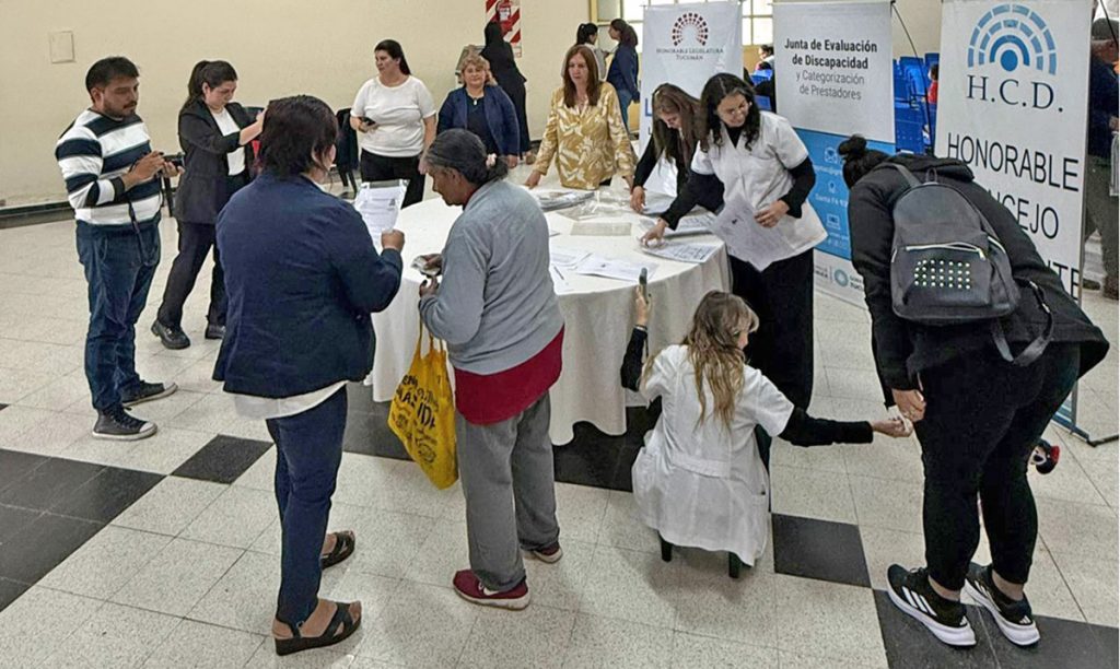 La Junta de Discapacidad acercó trámites y certificados a los vecinos de La Cocha