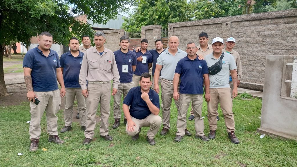 Operativo contra el dengue en barrio Villa Luján