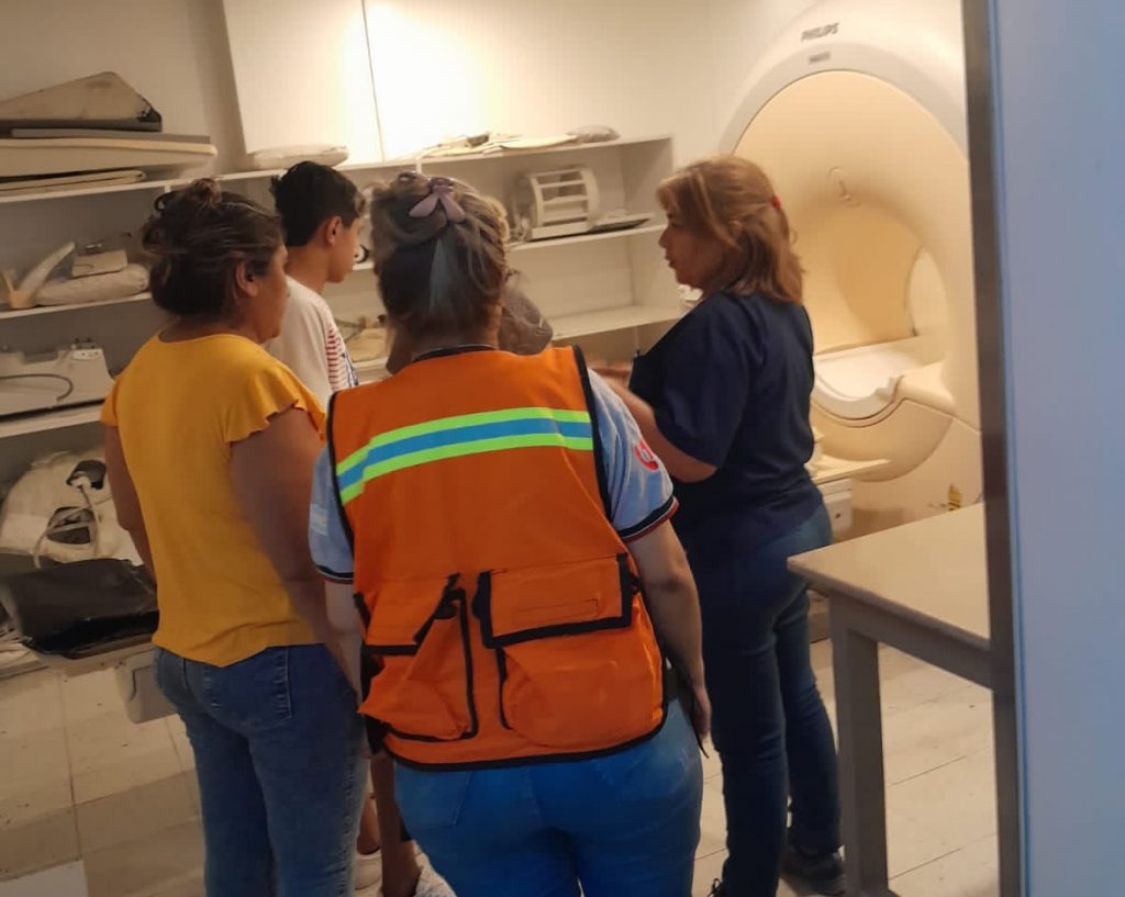 Se realizaron resonancias a niños en el Hospital Padilla