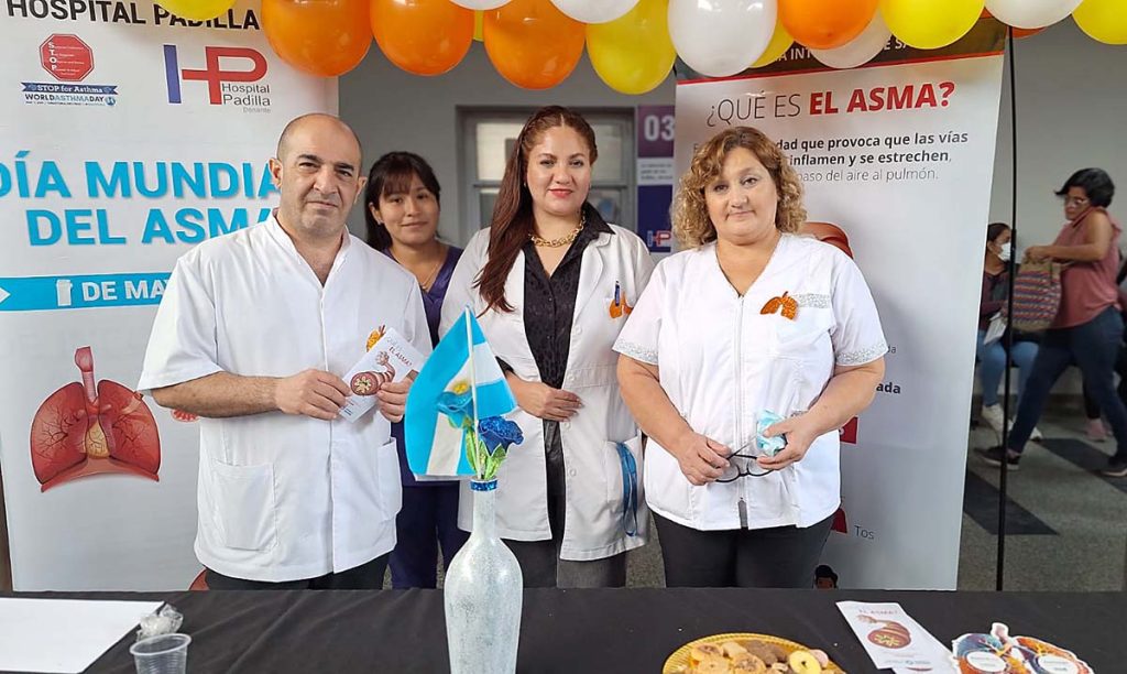 Jornada de concientización sobre el asma en el hospital Padilla: un compromiso con la salud respiratoria en Tucumán