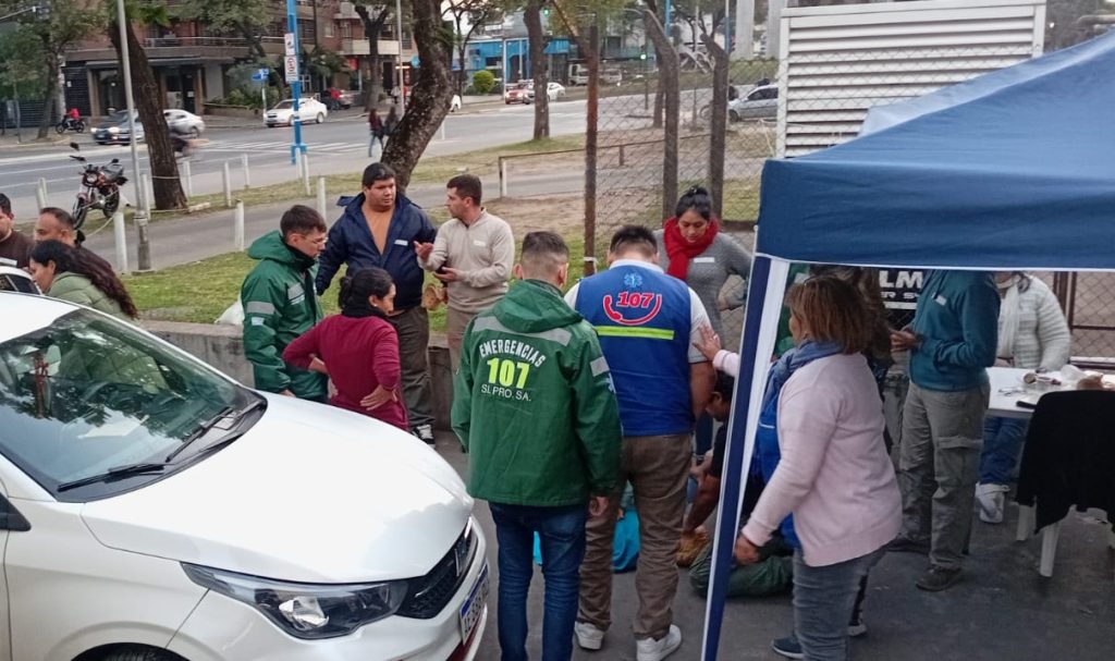 Se realizó un nuevo entrenamiento para situación de emergencias