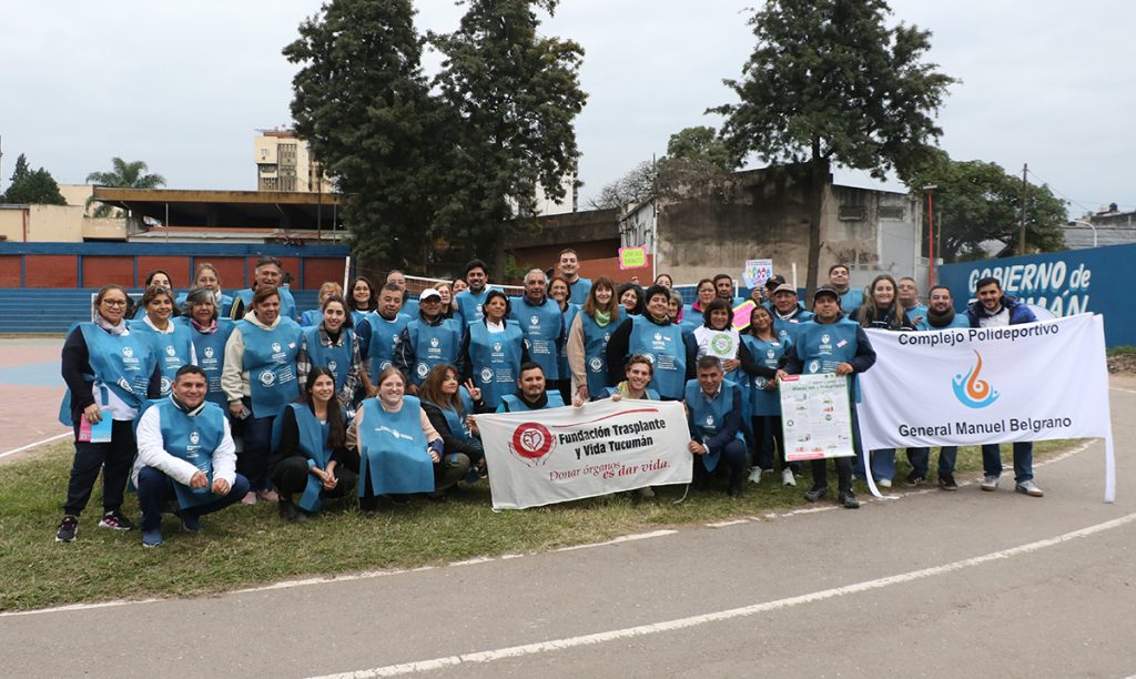 Emotivo homenaje a pacientes trasplantados en el Complejo Belgrano Emotivo homenaje a pacientes trasplantados en el Complejo Belgrano