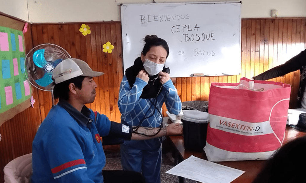 Operativo de Salud en el Centro de Prevención para las Adicciones del Caps Barrio El Bosque