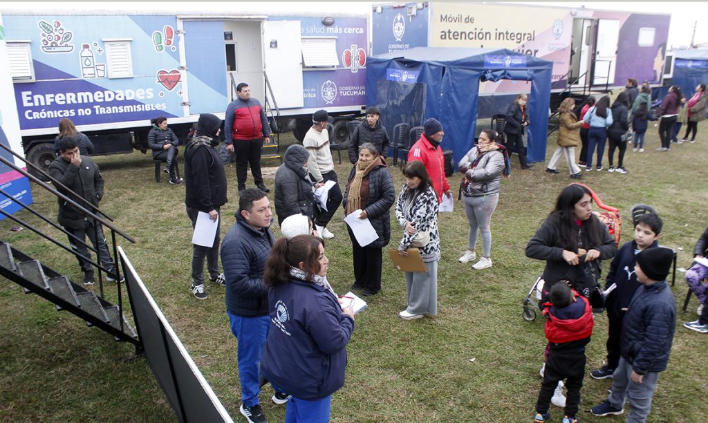 Más de 3.700 prestaciones acercando salud a los barrios
