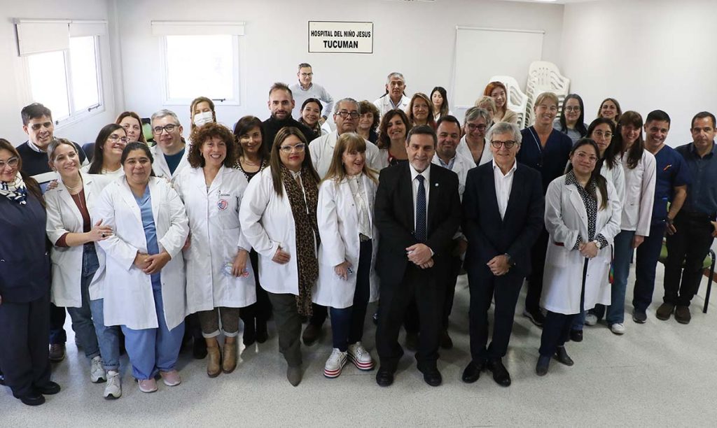 El Hospital del Niño Jesús recibió una tecnología única en la Argentina