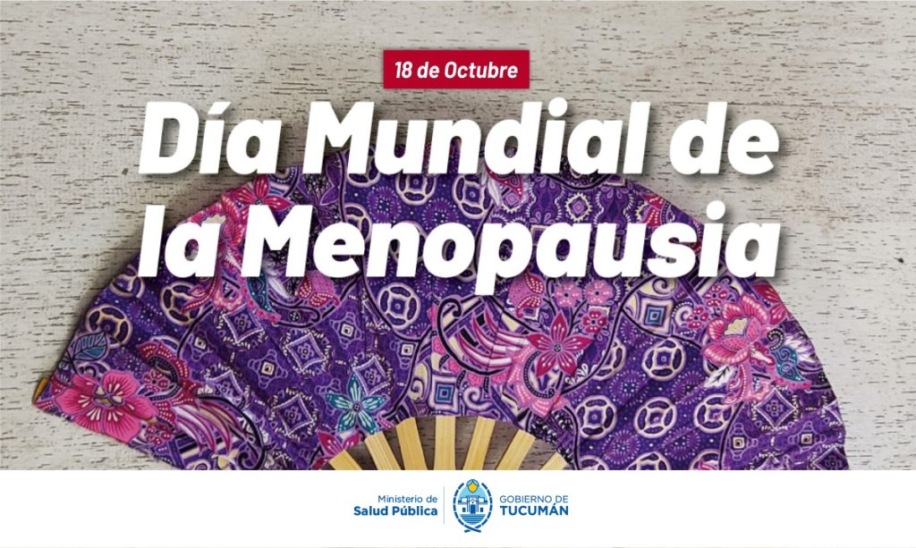 18 de octubre: “Día Mundial de la Menopausia”
