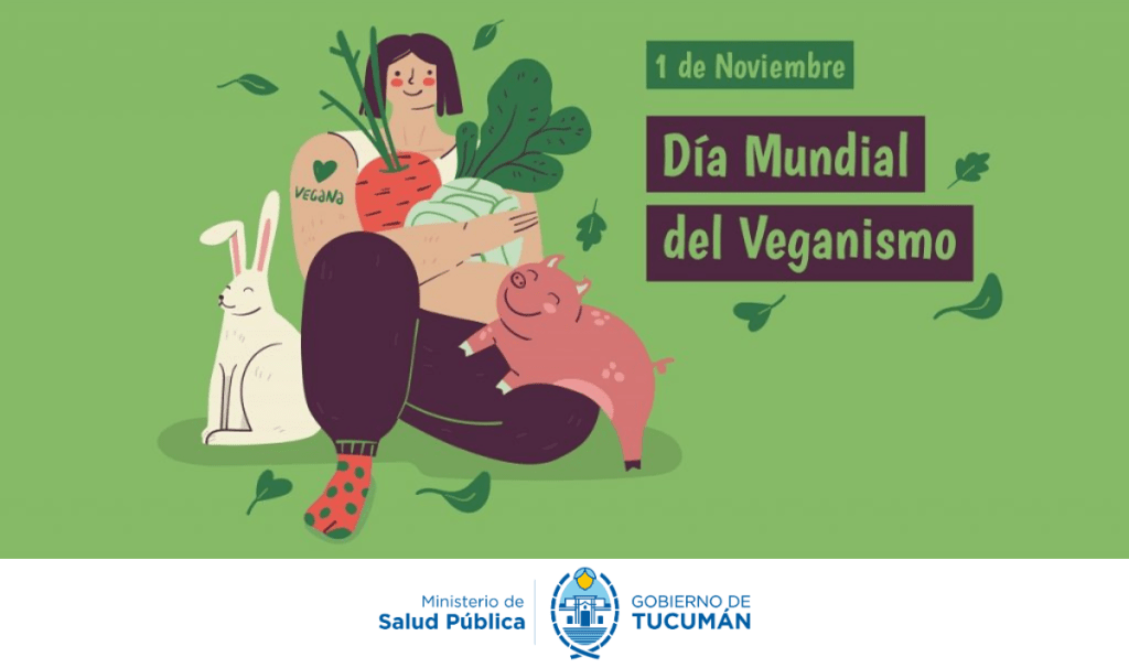 1 de noviembre: » Día Mundial del Veganismo»