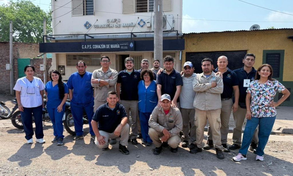 El Ministerio de Salud fortalece acciones de prevención del dengue en el barrio 11 de Marzo