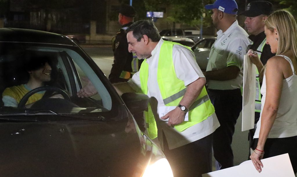 Medina Ruiz encabezó una jornada de concientización por el Día en Recuerdo a las Víctimas de Siniestros Viales