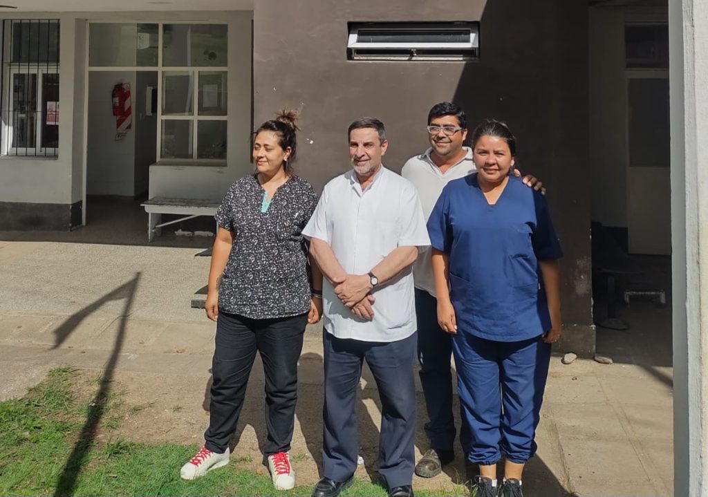 El ministro Medina Ruiz visitó el CAPS de Raco