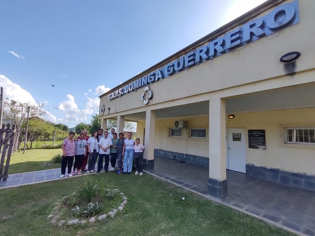 Medina Ruiz supervisó el funcionamiento del CAPS Dominga Guerrero