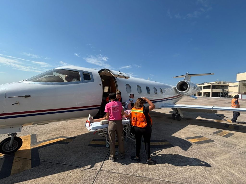 Evacuación sanitaria aérea garantiza atención especializada oportuna
