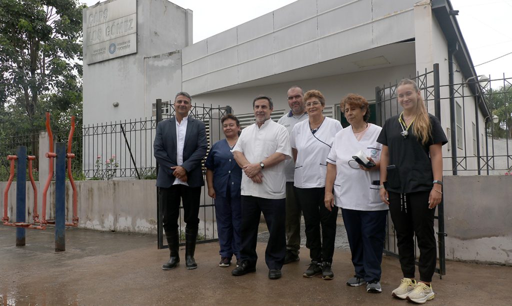 Salud Pública desplegó un operativo de contención sanitaria en Los Gómez