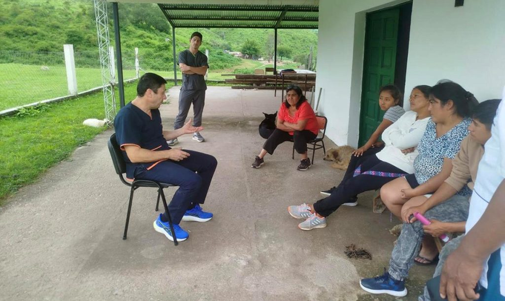 Se realizó un operativo de Control Canino en Ñorco para prevenir la hidatidosis en zonas de Alta Montaña