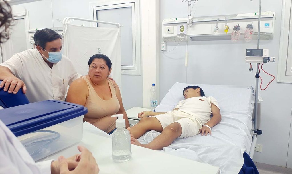 En el Hospital Lomas de Tafí, se habilitó una terapia intermedia pediátrica  