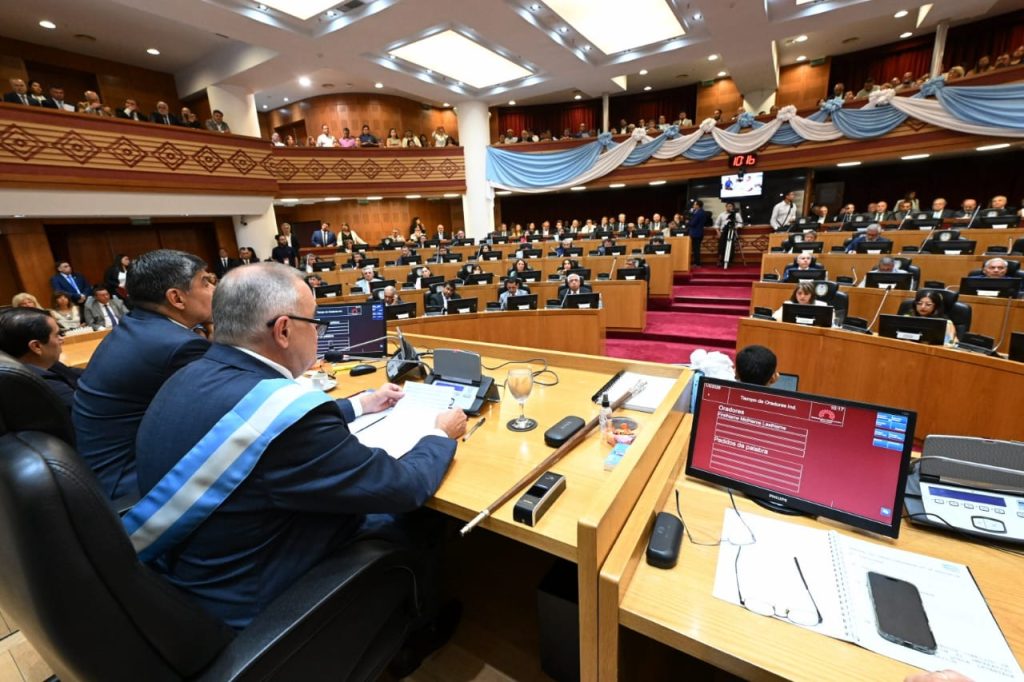 Jaldo valoró el trabajo de la Salud Pública en el discurso de Apertura de Sesiones Ordinarias del 121° período