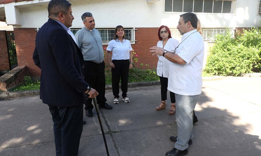 El Gobierno provincial articula acciones para fortalecer el Cottolengo Don Orione