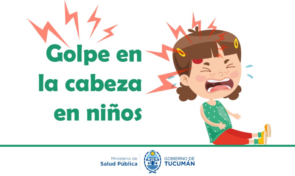 Qué síntomas observar tras un golpe en la cabeza en niños