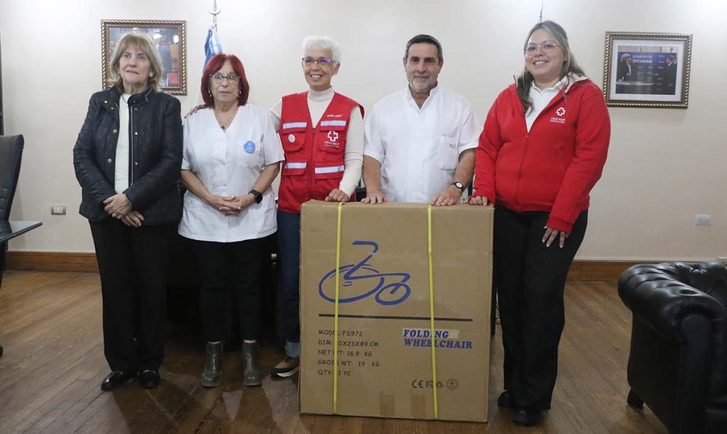 Salud Pública fortalece el trabajo conjunto con Cruz Roja Tucumán