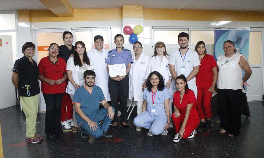 Colecta de sangre en el Hospital del Niño Jesús por el Día Nacional del Donante de Médula Ósea