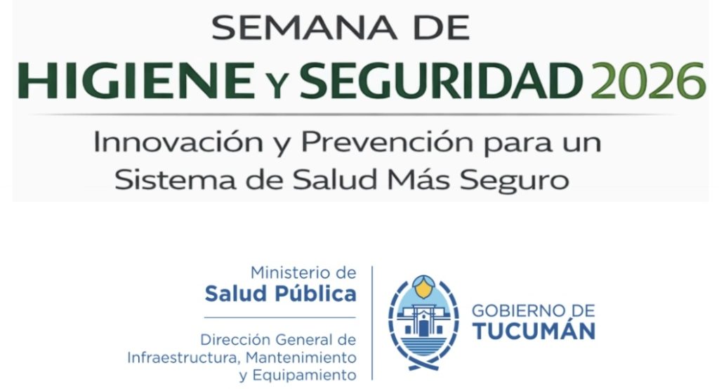Invitan a participar de la Semana de Higiene y Seguridad 2026 en el sistema de salud