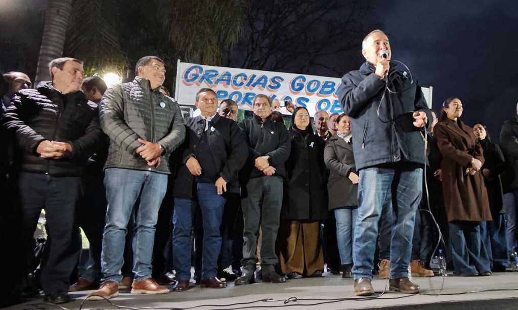 El ministro Medina Ruiz acompañó al gobernador Jaldo en la inauguración del tramo Aguilares – Monte Bello de la ruta 331
