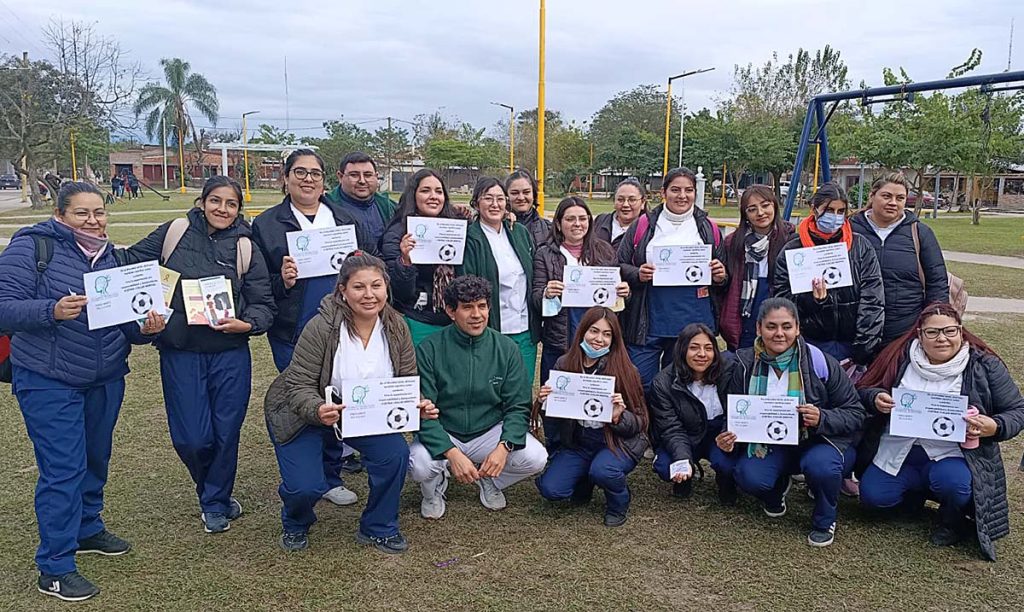 El Centro de Tratamiento y Rehabilitación integral de las adicciones de Aguilares participó del Hospital Móvil
