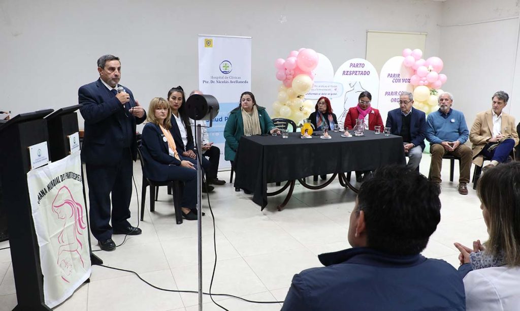 El Hospital Avellaneda coronó una semana dedicada a garantizar nacimientos con respeto y acompañamiento