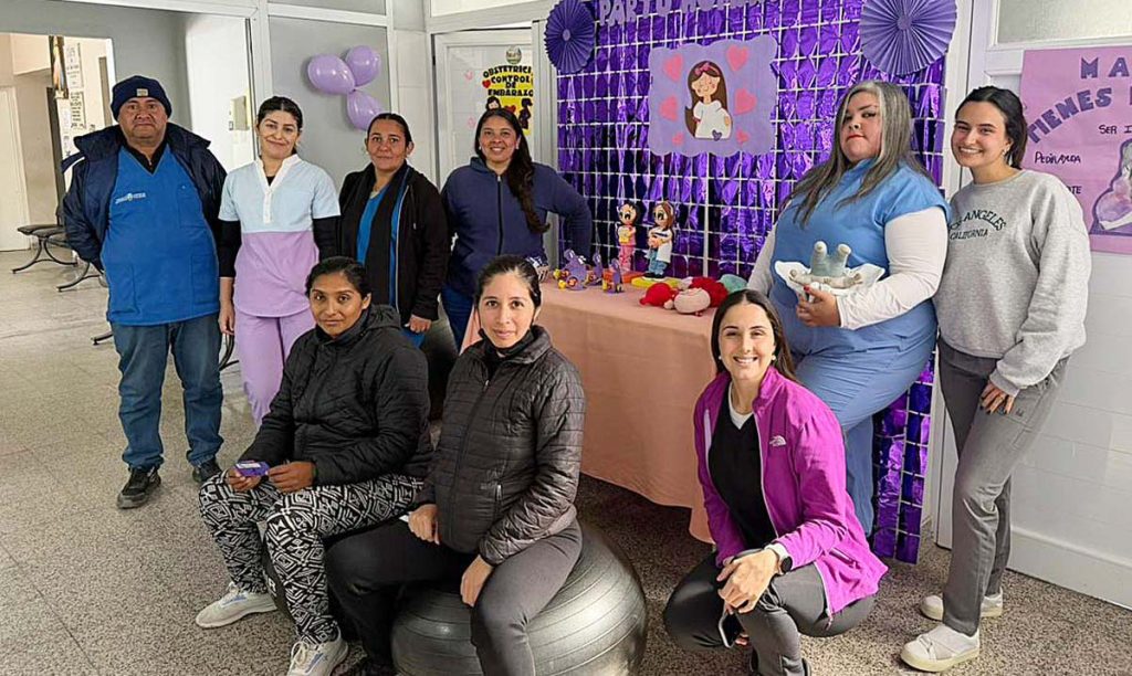 El Hospital de Los Ralos realizó actividades por la Semana del Parto Respetado