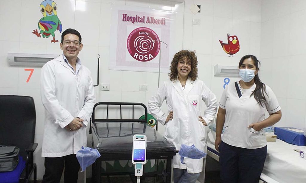 Los nodos rosas fortalecen la prevención ginecológica en toda la provincia