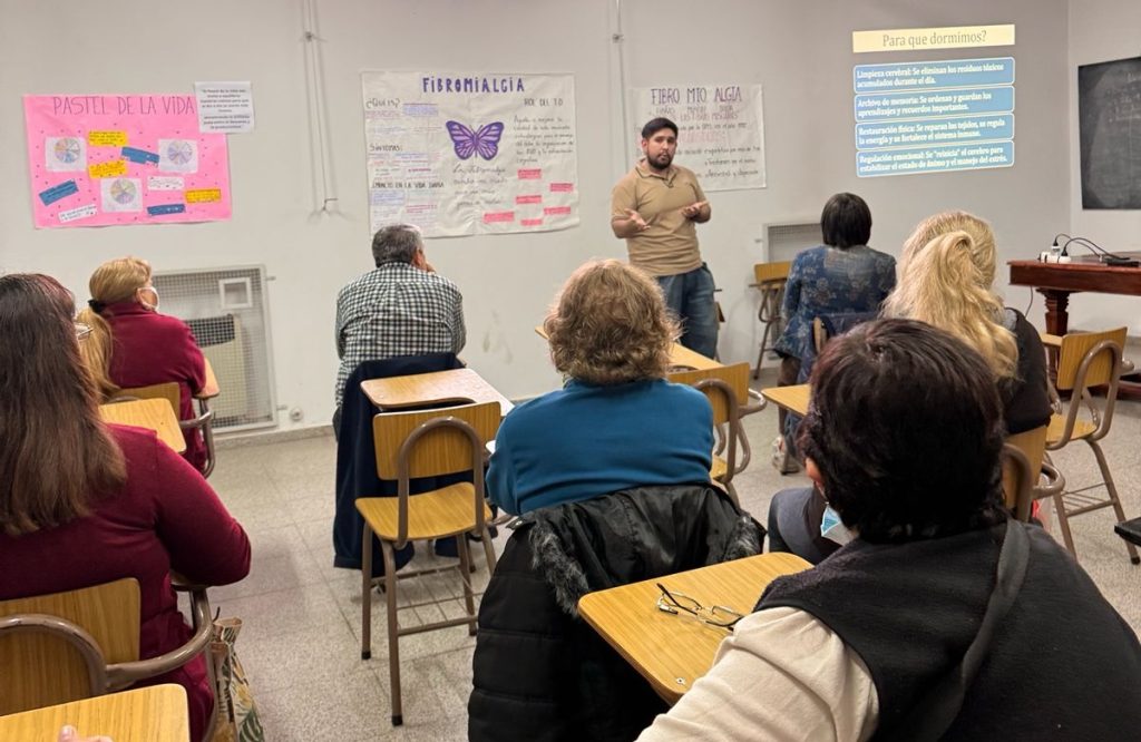 El Hospital Nuestra Señora del Carmen promueve hábitos saludables con un taller sobre la importancia del sueño reparador