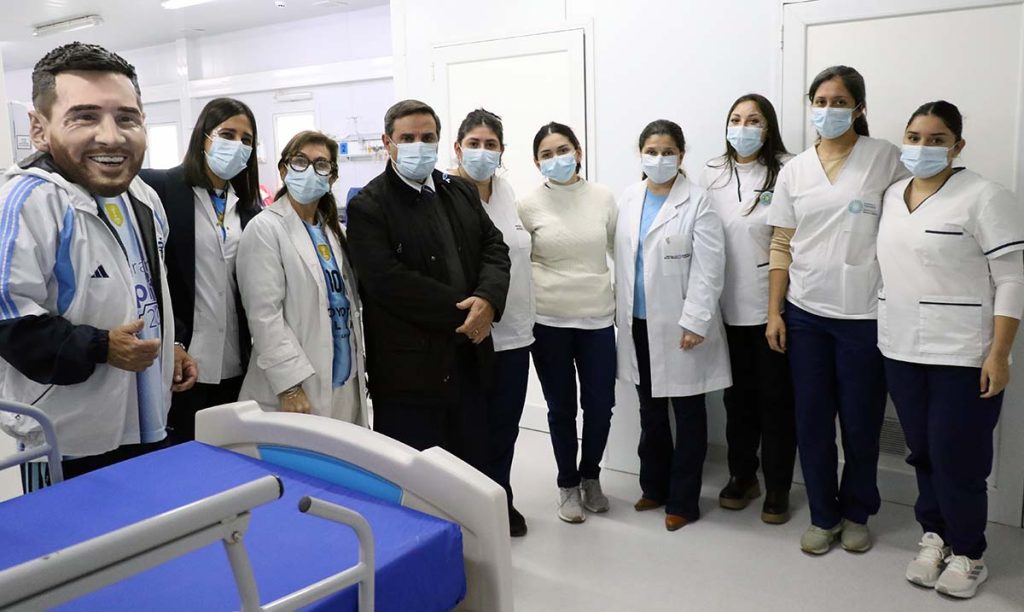 El ministro de Salud recorrió el Hospital Lomas de Tafí y destacó la calidad de atención a los pacientes