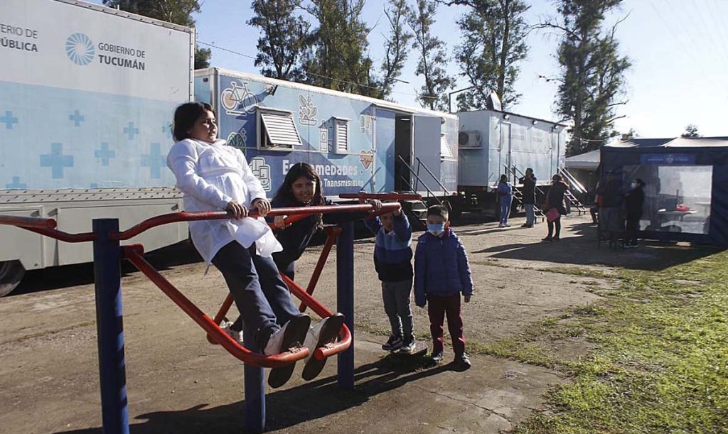 El Hospital Móvil cierra con gran éxito, una nueva semana en La Reducción