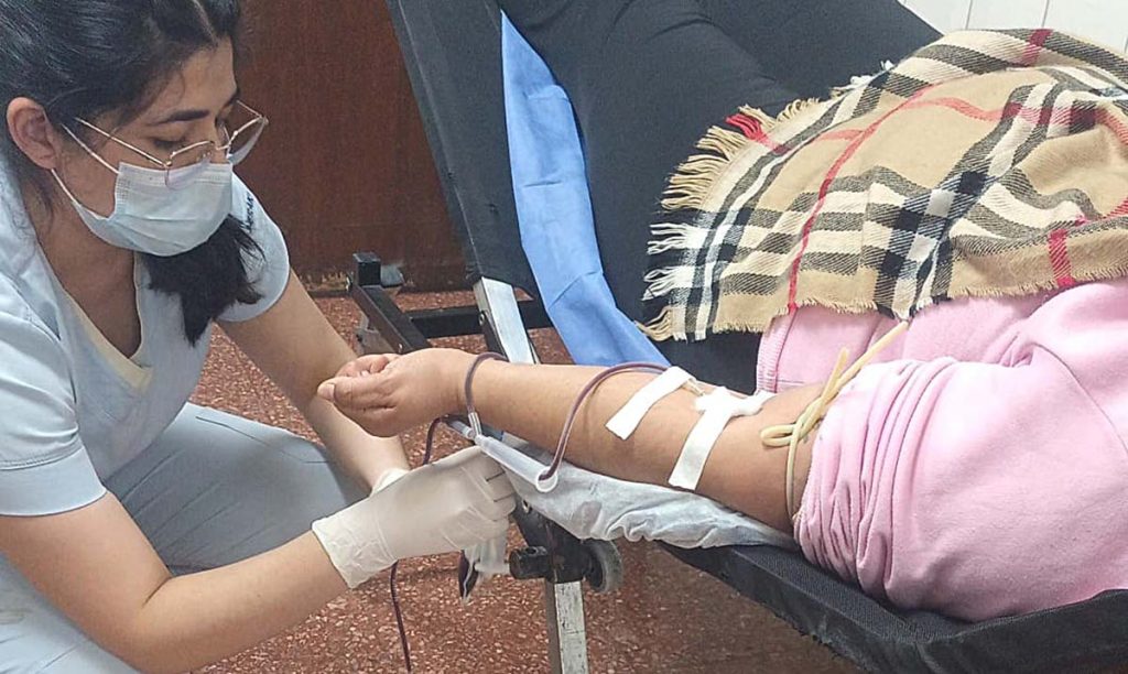 Nueva colecta de Sangre en el Hospital Centro de Salud