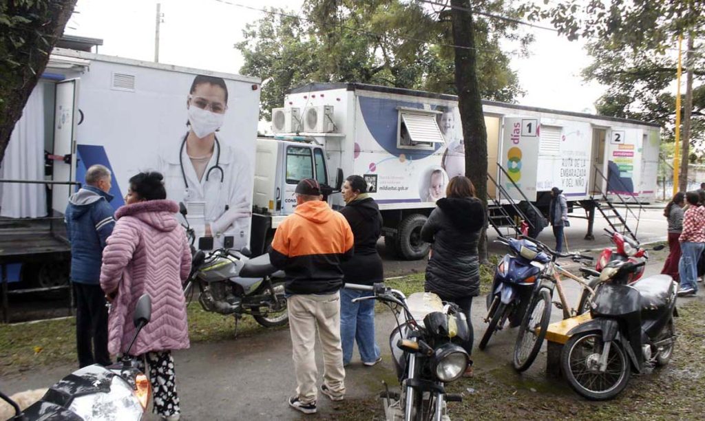 El Hospital Móvil finalizó una nueva semana de atención en Aguilares con más de 3.000 prestaciones brindadas
