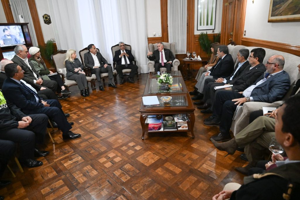 Medina Ruiz participó de la reunión de gabinete ampliado convocada por Jaldo