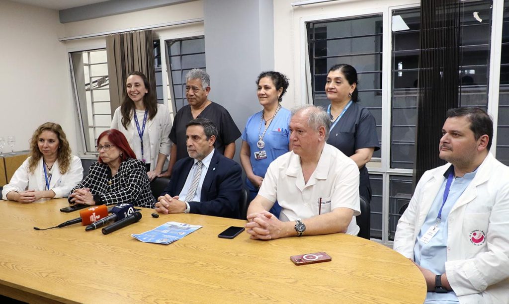 La Maternidad concretó un procedimiento fetal de alta complejidad que salvó la vida de un bebé