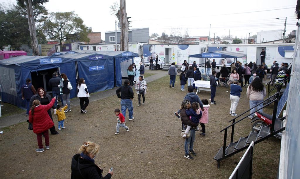 El Hospital Móvil cerró una semana exitosa en Plaza Colón con más de 8.000 prestaciones realizadas