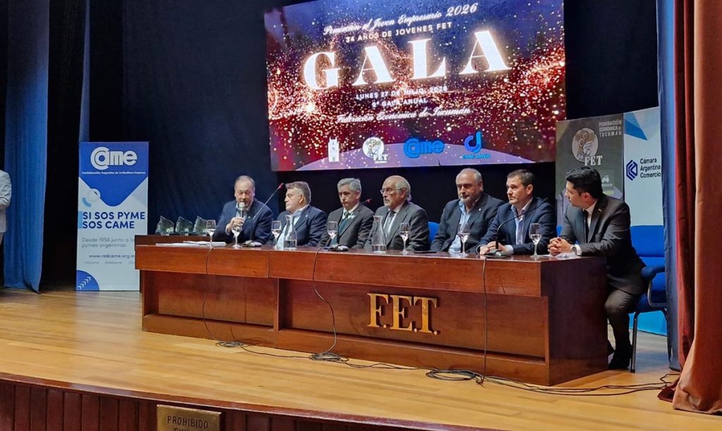 Salud Pública acompañó la entrega del Premio Joven Empresario Tucumano 2026