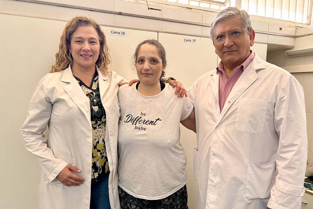 El Centro de Salud logró un importante avance en el tratamiento de una paciente con linfedema congénito