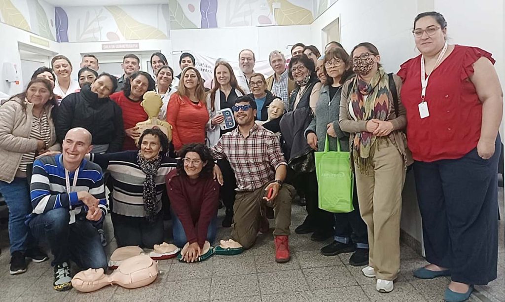 Gran labor de la Escuela de pacientes «Las Guerreras» de Maternidad